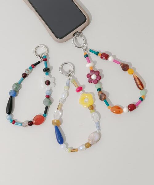 カラフルモチーフループキーチェーン（キーホルダー）｜SMELLY