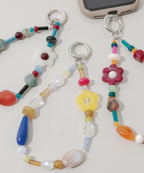 SMELLY（スメリー）の「カラフルモチーフループキーチェーン（キーホルダー・レディース・ブラック系その他/ブラウン系その他/クリア・-）」の9枚目の写真