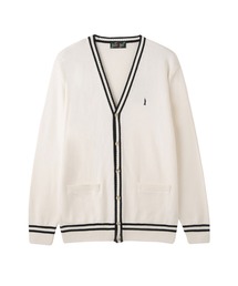 EASTBOY（イーストボーイ）の「メンズ カーディガン ライン入り 綿 7G 制服 学生服 中学 高校 スクール（カーディガン/ボレロ）」