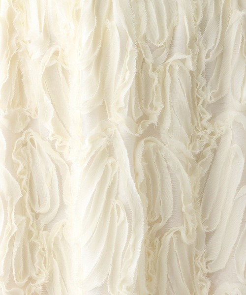 LEPSIM（レプシィム）の「クラフトレーススカート　284102（スカート・レディース・ブラック/アイボリー・FREE）」の11枚目の写真