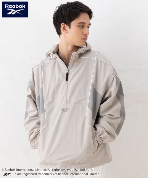 Reebok リーボック ブランド ロゴ ワンポイント 刺繍 軽量 防風