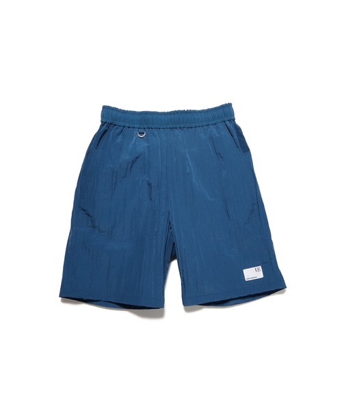 uniform experiment(ユニフォームエクスペリメント)の「CRYSTAL NYLON EASY SHORTS(その他パンツ・メンズ・ネイビー/イエロー/ブラック/グレー・1/2/3/4)」の3枚目の写真