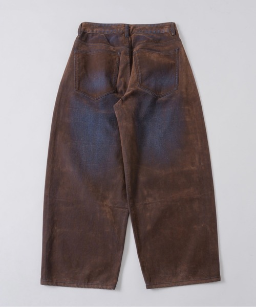 flocky wide denim PT / フロッキーデニムパンツ（デニムパンツ