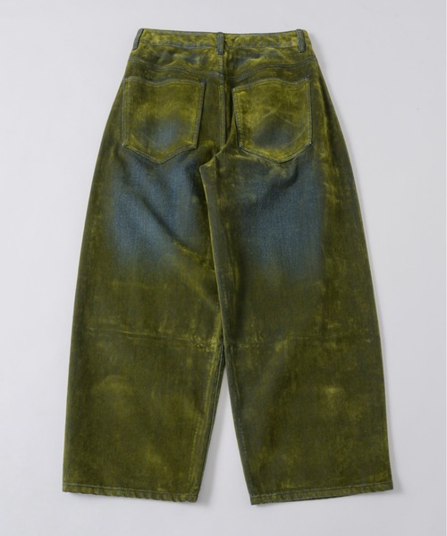 flocky wide denim PT / フロッキーデニムパンツ（デニムパンツ