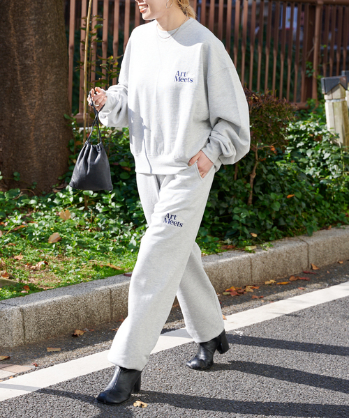 OUTDOOR PRODUCTS(アウトドアプロダクツ)の「シグネチャースウエットパンツ(スウェットパンツ・レディース・グレー/ネイビー・FREE)」の11枚目の写真