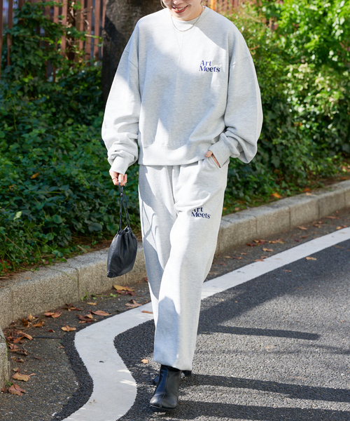 OUTDOOR PRODUCTS(アウトドアプロダクツ)の「シグネチャースウエットパンツ(スウェットパンツ・レディース・グレー/ネイビー・FREE)」の13枚目の写真