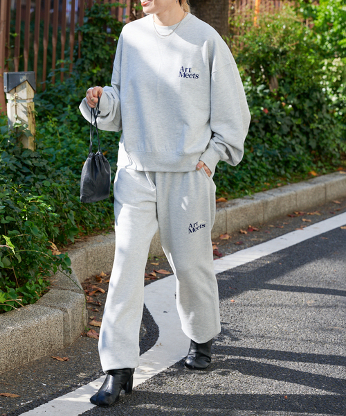 OUTDOOR PRODUCTS(アウトドアプロダクツ)の「シグネチャースウエットパンツ(スウェットパンツ・レディース・グレー/ネイビー・FREE)」の16枚目の写真