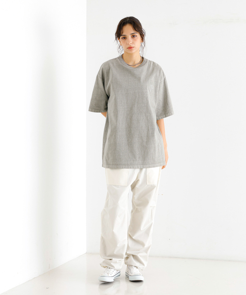 POLeR（ポーラー）の「【POLeR/ポーラー】PIGMENT SOUVENIR TEE/スーベニアTシャツ（Tシャツ/カットソー・メンズ・グレー/ブラック・L/XL/M）」の4枚目の写真
