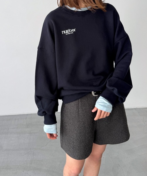 CANAL JEAN(キャナルジーン)の「El mar テンセルシアーロンT(Tシャツ/カットソー・レディース・アイボリー/ブラック/サックスブルー/ピンク/ライトイエロー/ブルーグレー・ONE SIZE)」の21枚目の写真