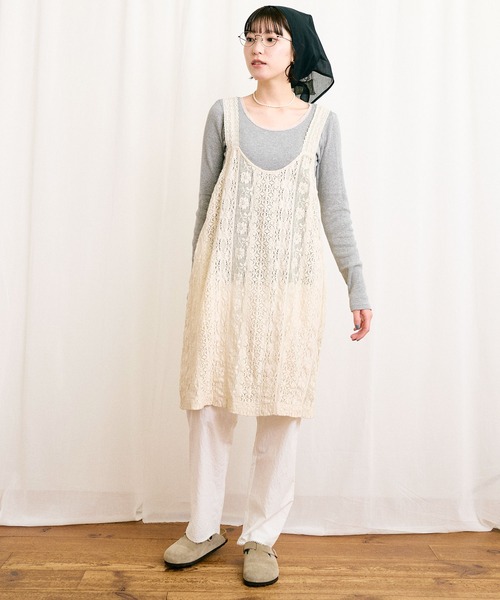 fig London(フィグロンドン)の「_Carol mini dress(ワンピース・レディース・アイボリー/ブラック・FREE)」の20枚目の写真