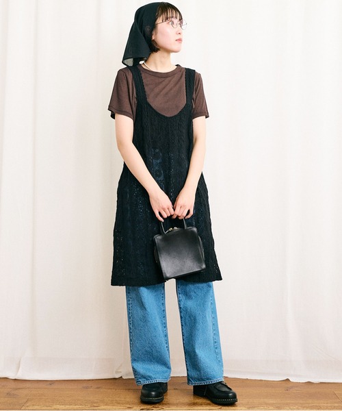 Carol mini dress（ワンピース）｜fig London（フィグロンドン