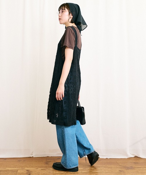 fig London(フィグロンドン)の「_Carol mini dress(ワンピース・レディース・アイボリー/ブラック・FREE)」の11枚目の写真