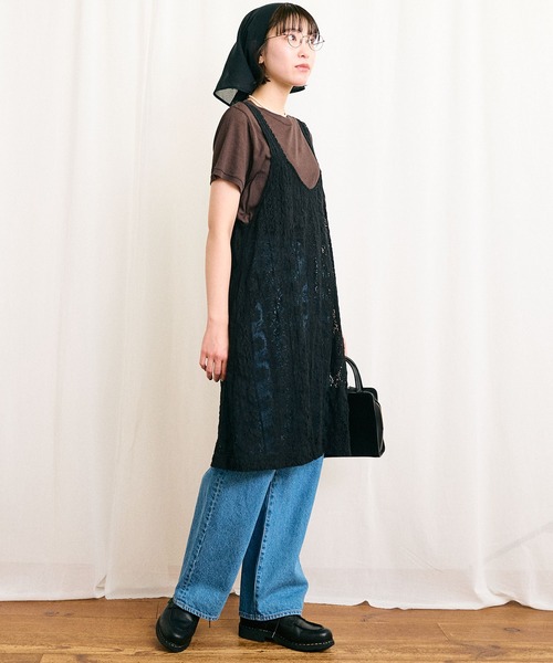 fig London(フィグロンドン)の「_Carol mini dress(ワンピース・レディース・アイボリー/ブラック・FREE)」の10枚目の写真