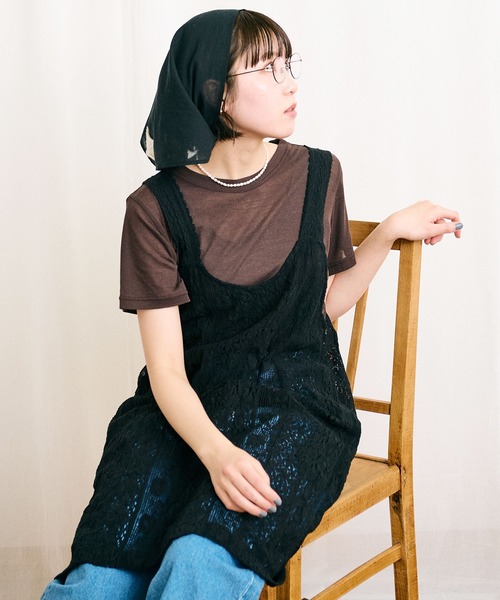 fig London(フィグロンドン)の「_Carol mini dress(ワンピース・レディース・アイボリー/ブラック・FREE)」の12枚目の写真