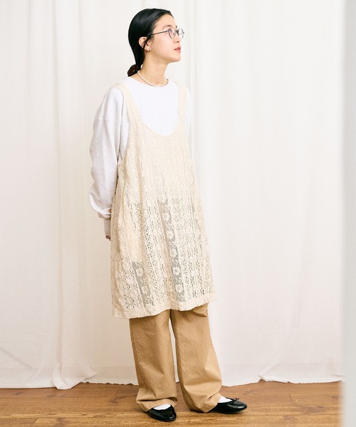 fig London(フィグロンドン)の「_Carol mini dress(ワンピース・レディース・アイボリー/ブラック・FREE)」の6枚目の写真