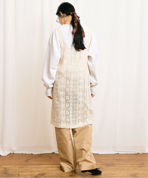 fig London(フィグロンドン)の「_Carol mini dress(ワンピース・レディース・アイボリー/ブラック・FREE)」の7枚目の写真