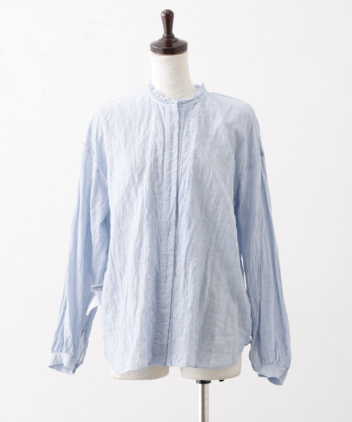 シャーリング フリルブラウス（シャツ/ブラウス）｜JOURNAL STANDARD