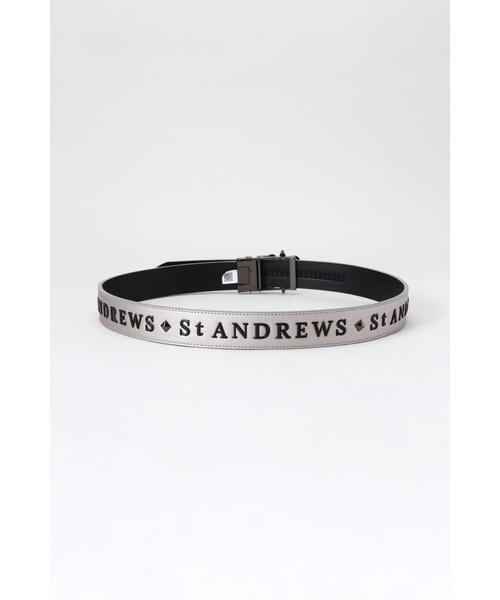 【未使用　極美品】ST ANDREWS ベルト ケルトバックル 型押しロゴ ケルトバックルベルト (UNISEX) | St ANDREWS（セント