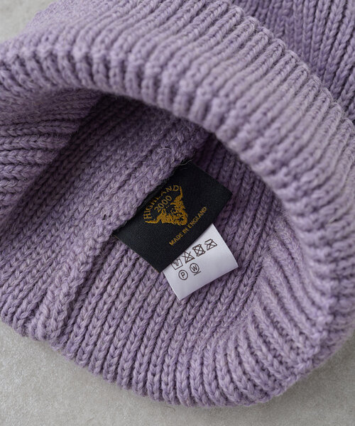 BEARDSLEY（ビアズリー）の「《HIGHLAND2000》ニットキャップ（ハット・レディース・パープル・FREE）」の6枚目の写真