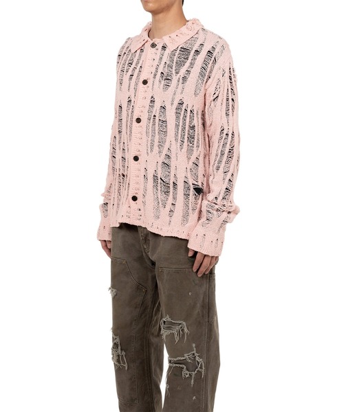KAMIYA（カミヤ）の「Distressed Knit Cardigan（カーディガン/ボレロ
