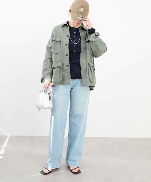 ROTHCO(ロスコ)の「【ROTHCO】オゾンウォッシュシャツ-BDU SHIRTS OZONE WASH(シャツ/ブラウス・レディース・オリーブ・M)」の2枚目の写真