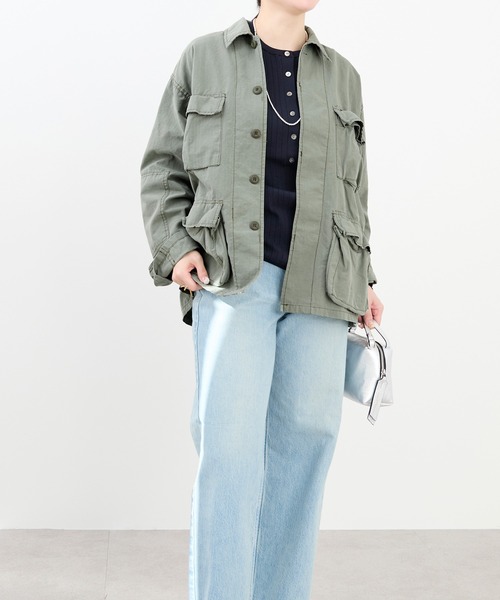 ROTHCO(ロスコ)の「【ROTHCO】オゾンウォッシュシャツ-BDU SHIRTS OZONE WASH(シャツ/ブラウス・レディース・オリーブ・M)」の5枚目の写真