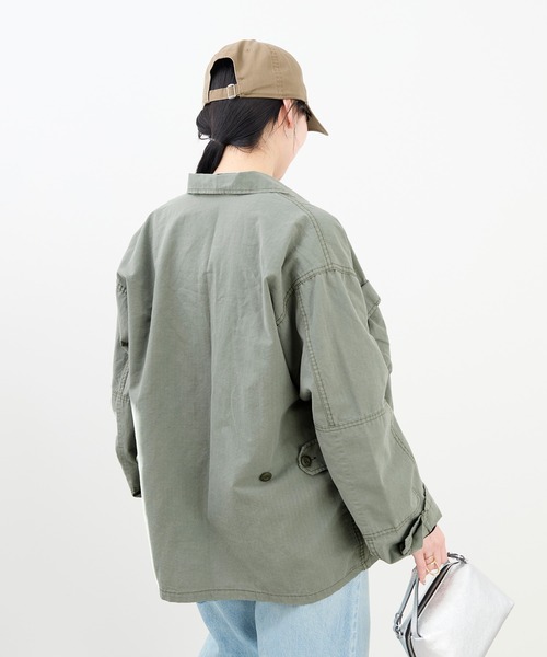 ROTHCO(ロスコ)の「【ROTHCO】オゾンウォッシュシャツ-BDU SHIRTS OZONE WASH(シャツ/ブラウス・レディース・オリーブ・M)」の14枚目の写真