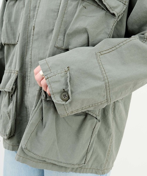 ROTHCO(ロスコ)の「【ROTHCO】オゾンウォッシュシャツ-BDU SHIRTS OZONE WASH(シャツ/ブラウス・レディース・オリーブ・M)」の19枚目の写真
