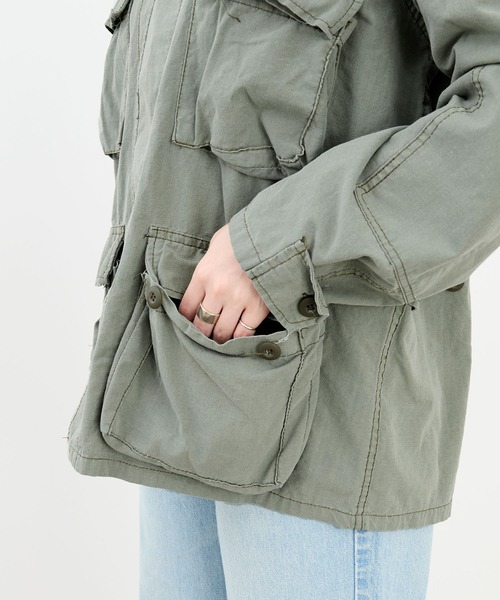 ROTHCO(ロスコ)の「【ROTHCO】オゾンウォッシュシャツ-BDU SHIRTS OZONE WASH(シャツ/ブラウス・レディース・オリーブ・M)」の21枚目の写真