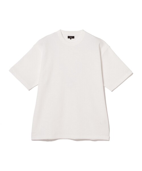 Tシャツ・カットソー BEAMS SS25 Shirts (38010177139 55) BEAMS HEART（ビームス ハート）ステッチ 配色 オーバー Tシャツ
