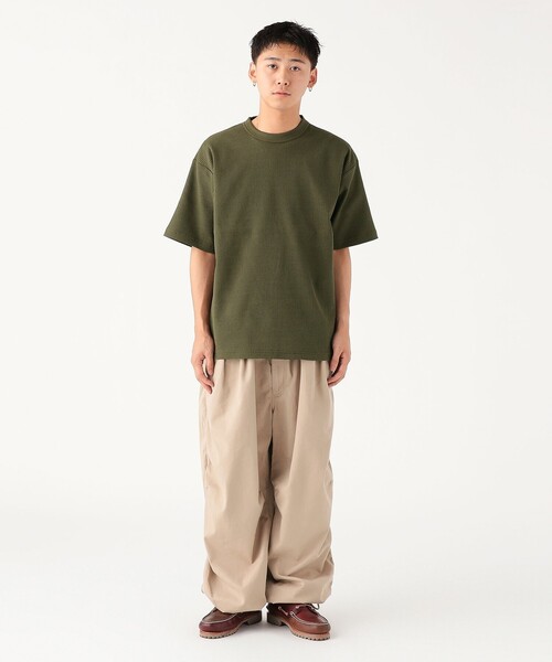 セール】ストレッチ ワッフルTシャツ（Tシャツ/カットソー