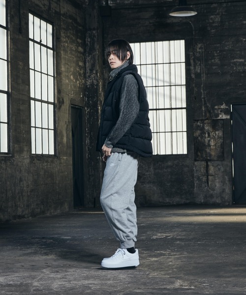 NIKE（ナイキ）の「《セットアップ対応商品》ナイキ クラブ メンズ フレンチ テリー ジョガー / Nike Club Men's French Terry Joggers FN3802-063 Dark Grey Heather（スウェットパンツ・メンズ・グレー系その他・XL/S/M/L/2XL）」の3枚目の写真