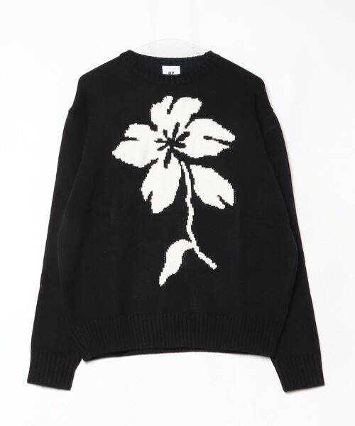 OY(オーワイ)の「『OY/オーワイ』 FLORAL BLOOM KNIT/フローラルブルームニット(ニット/セーター・レディース・ブラウン/ライトブルー/ブラック・L/M)」の15枚目の写真