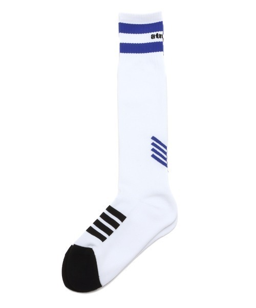 atmos pink（アトモスピンク）の「atmos pink Soccer High Socks / アトモス ピンク サッカー ハイ ソックス（ソックス/靴下・レディース・ホワイト/ブラック・23-25）」の10枚目の写真