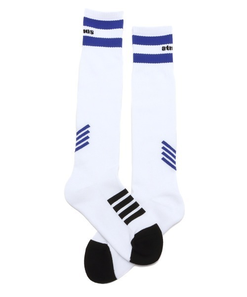 atmos pink（アトモスピンク）の「atmos pink Soccer High Socks / アトモス ピンク サッカー ハイ ソックス（ソックス/靴下・レディース・ホワイト/ブラック・23-25）」の11枚目の写真
