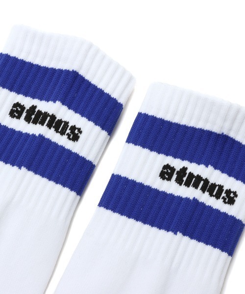 atmos pink（アトモスピンク）の「atmos pink Soccer High Socks / アトモス ピンク サッカー ハイ ソックス（ソックス/靴下・レディース・ホワイト/ブラック・23-25）」の12枚目の写真