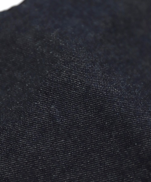 D.M.G / ディーエムジー ] 綿麻デニム ストラップサロペットパンツ