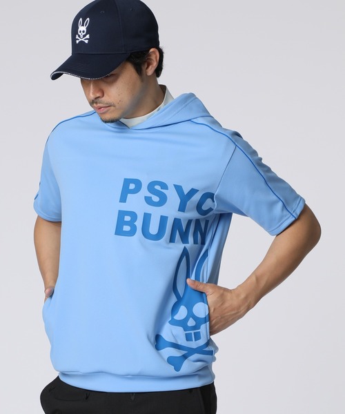 GOLF]バニーロゴ 半袖パーカ（パーカー）｜Psycho Bunny（サイコ