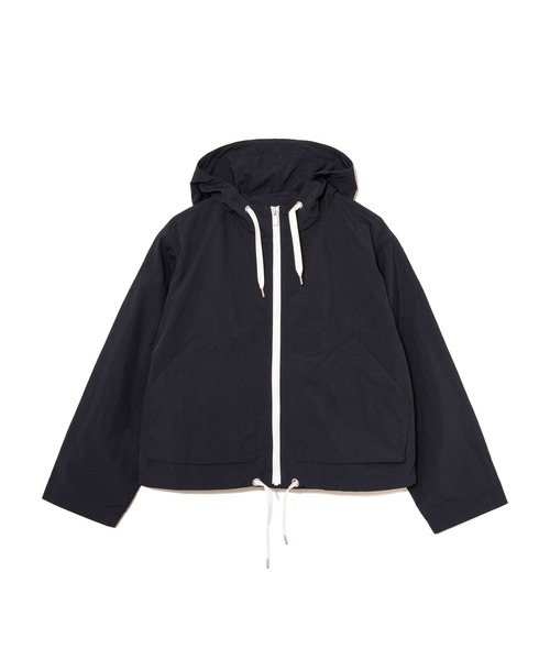 ORCIVAL(オーシバル)の「ORCIVAL Nylon Taffeta Hooded Jacket(その他アウター・レディース・ライトベージュ/ネイビー・1)」の2枚目の写真