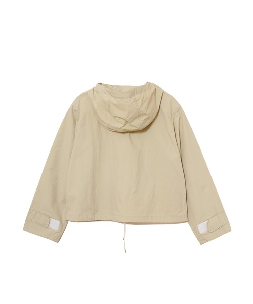 ORCIVAL(オーシバル)の「ORCIVAL Nylon Taffeta Hooded Jacket(その他アウター・レディース・ライトベージュ/ネイビー・1)」の4枚目の写真