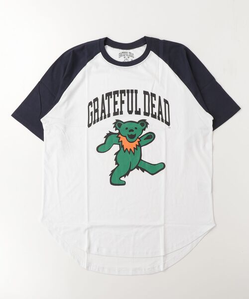 Grateful Dead(グレイトフルデッド)の「メンズ GRATEFUL DEAD グレイトフルデッド オーバーサイズTシャツ(Tシャツ/カットソー・メンズ・オフホワイト/ダークグリーン/チャコールグレー/ブラック/ホワイト系その他/ベージュ/オレンジ/パープル/ホワイト系その他2/ホワイト系その他4/ホワイト系その他5/ホワイト系その他6/ホワイト系その他7/ホワイト系その他3・M/L/XL)」の5枚目の写真