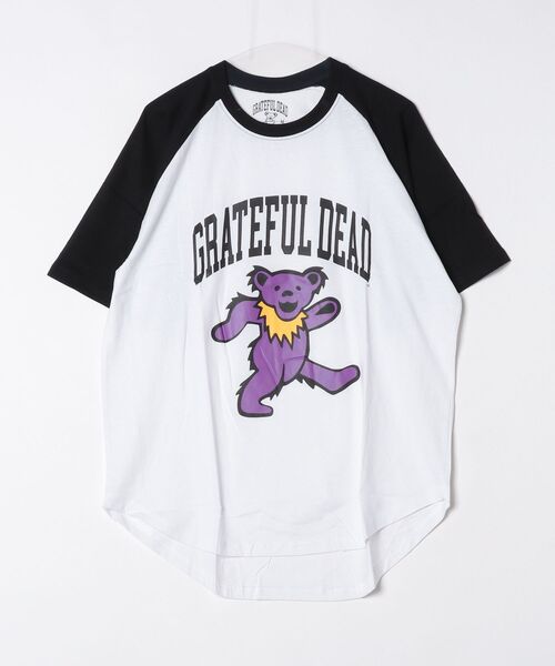 Grateful Dead(グレイトフルデッド)の「メンズ GRATEFUL DEAD グレイトフルデッド オーバーサイズTシャツ(Tシャツ/カットソー・メンズ・オフホワイト/ダークグリーン/チャコールグレー/ブラック/ホワイト系その他/ベージュ/オレンジ/パープル/ホワイト系その他2/ホワイト系その他4/ホワイト系その他5/ホワイト系その他6/ホワイト系その他7/ホワイト系その他3・M/L/XL)」の6枚目の写真