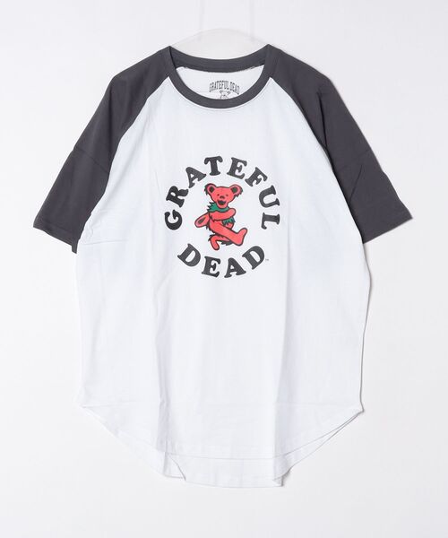 Grateful Dead(グレイトフルデッド)の「メンズ GRATEFUL DEAD グレイトフルデッド オーバーサイズTシャツ(Tシャツ/カットソー・メンズ・オフホワイト/ダークグリーン/チャコールグレー/ブラック/ホワイト系その他/ベージュ/オレンジ/パープル/ホワイト系その他2/ホワイト系その他4/ホワイト系その他5/ホワイト系その他6/ホワイト系その他7/ホワイト系その他3・M/L/XL)」の8枚目の写真