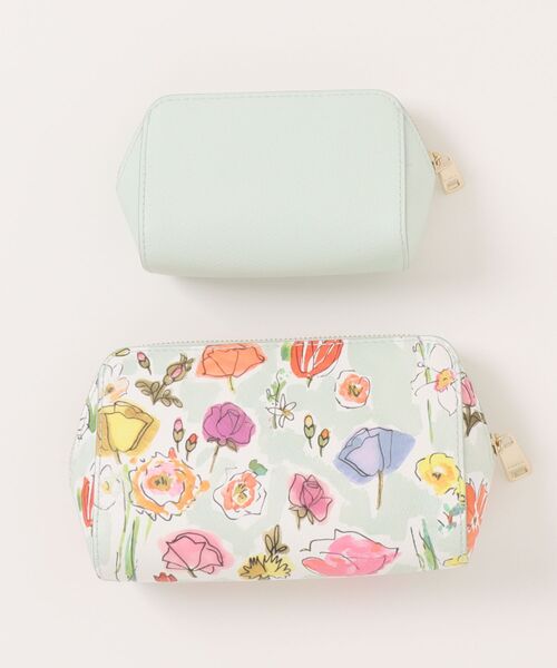 FURLA（フルラ）の「【WEB限定】FURLA CAMELIA M COSMETIC CASE SET（ポーチ・レディース・グリーン系その他6・ONE SIZE）」の6枚目の写真