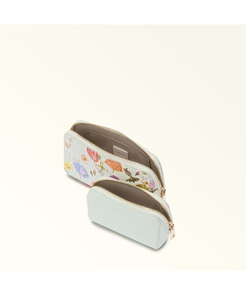 FURLA（フルラ）の「【WEB限定】FURLA CAMELIA M COSMETIC CASE SET（ポーチ・レディース・グリーン系その他6・ONE SIZE）」の4枚目の写真