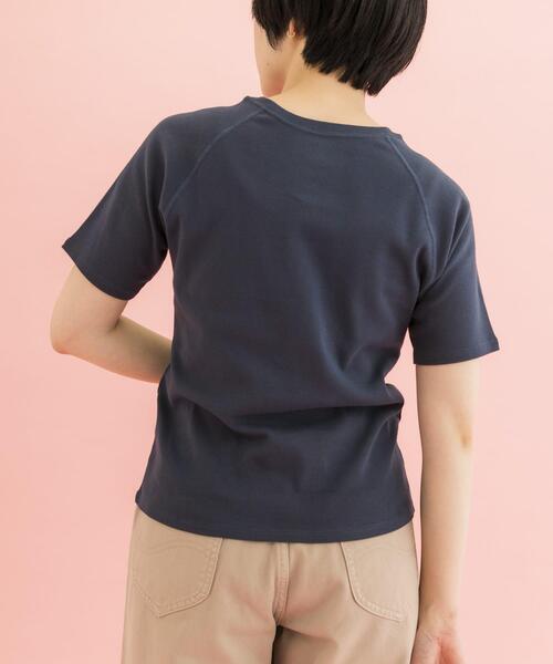 HANES（ヘインズ）の「『別注』HANES×DOORS　2P RaglanSleeve T-shirts（Tシャツ/カットソー・レディース・ブラック系その他/ブルー系その他・ONE）」の10枚目の写真