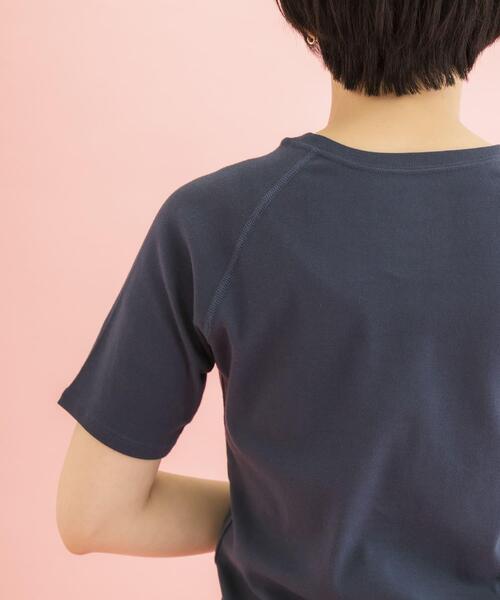 HANES（ヘインズ）の「『別注』HANES×DOORS　2P RaglanSleeve T-shirts（Tシャツ/カットソー・レディース・ブラック系その他/ブルー系その他・ONE）」の11枚目の写真