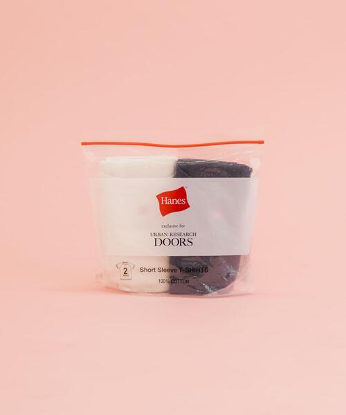 HANES（ヘインズ）の「『別注』HANES×DOORS　2P RaglanSleeve T-shirts（Tシャツ/カットソー・レディース・ブラック系その他/ブルー系その他・ONE）」の15枚目の写真