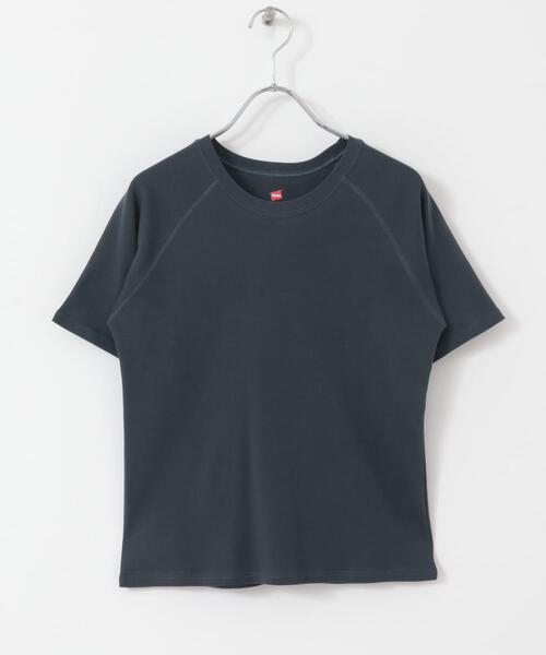 HANES（ヘインズ）の「『別注』HANES×DOORS　2P RaglanSleeve T-shirts（Tシャツ/カットソー・レディース・ブラック系その他/ブルー系その他・ONE）」の17枚目の写真