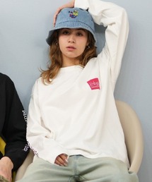 Manhattan Portage | 【ユニセックス】Manhattan Portage/マンハッタンポーテージ スリーブプリント/ロンT MP-M371(Tシャツ/カットソー)